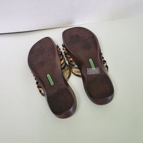 Easy Spirit Esellie Metallic Slide Sandal Size 8M - Picture 5 of 6